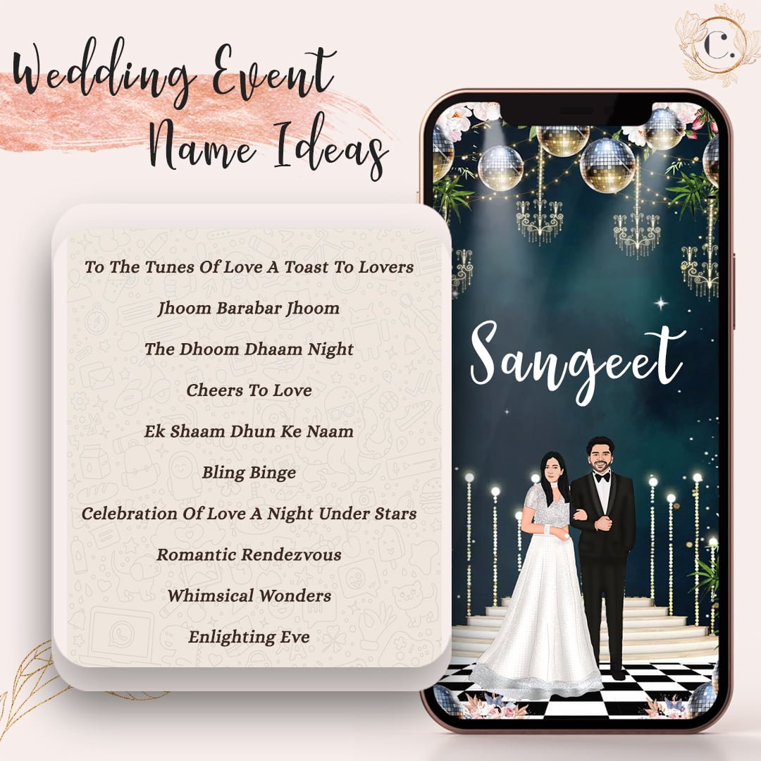 Sangeet Night Names & Caption Ideas – Other Names for Sangeet Event
