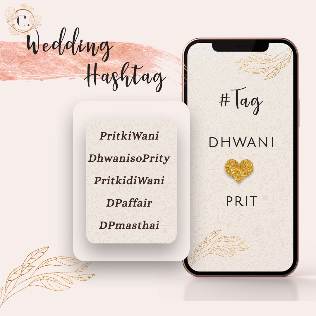 Wedding Hashtag Generator